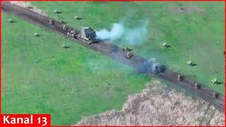 Ukrainian motorcycle unit’s 1st operation –They kill invaders in forest, capture Russian position