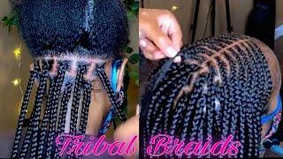 Tribal Braids (without middle braid) | •BraidsbyTyTi