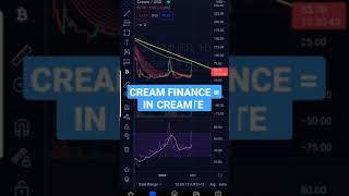 CREAM FINANCE CREAM PUMPED 120% TRENDING COIN PRICE PREDICTION TECHNICAL ANALYSIS #shorts #cream