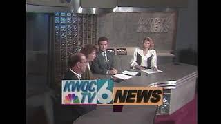 KWQC TV News at 6 Open   July 1993