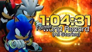 Sonic P06 - All Stories Any% Speedrun in 1'04"31.300