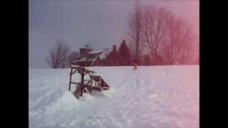 Snowscoot Freestyle Slopestyle Homemade ( HD 720p )