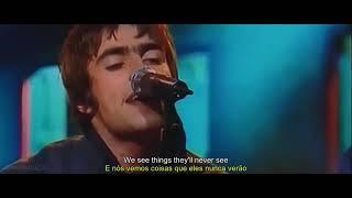 Oasis - Live Forever - Legendado [Maxi Gonzalez Acoustic Mix | HD]