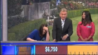 Wheel of Fortune - Pat Forgets the Prize Puzzle (Jan. 23, 2014)