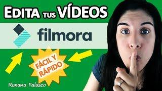  Cómo editar Vídeos FÁCIL y Rápido con FILMORA