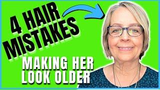 Hair Mistakes That Age You Faster // SIMPLE FIX TO COMMON MISTAKES! #hairstyle #youthful