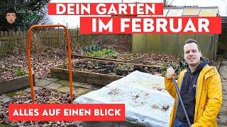 Gartenarbeit im Februar - so erwacht dein Garten