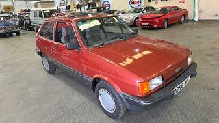 1985 FORD FIESTA GHIA | MATHEWSONS CLASSIC CARS | AUCTION: 12,13 & 14 MARCH 2025