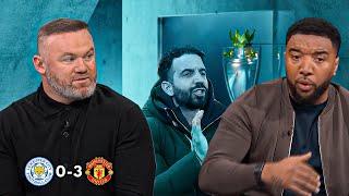 MOTD Leicester vs Man United 0-3  Rooney & Deeney Analysis on Amorim Tactics and Bruno Impact