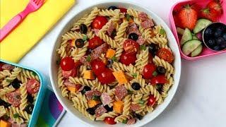 Pizza Pasta Salad | Summer Lunch Recipe