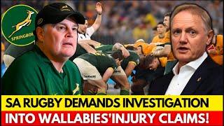 SCRUM SCANDAL: DID THE WALLABIES FAKE INJURIES TO THWART THE SPRINGBOKS? | SPRINGBOKS NEWS