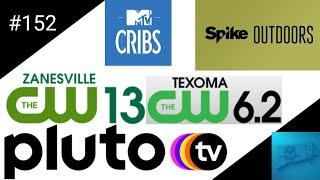 LOGO HISTORY 152: Pluto TV, CW Zanesville, Spike Outdoors, MTV Cribs & CW Texoma