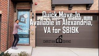 Alexandria, VA K. Hovnanian Quick Move In House $819K