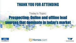 Prospecting: Online and Offline Lead Sources That Dominate in Today's Market