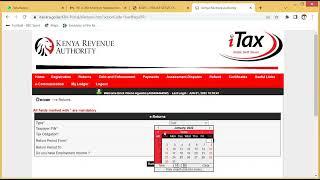 How to file KRA Returns For Employment Income Only