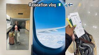 Travel Vlog : Moving from Nigeria  to  Europe( Finland )️||Qatar Airways