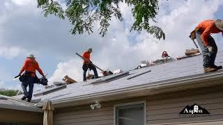 Aspen Roofing Timelapse