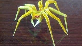 Паук оригами, spider origami