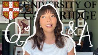 CAMBRIDGE UNIVERSITY Q&A : applications, colleges, societies, course structure + all the fun stuff