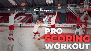 [FULL] PRO BASKETBALL SCORING WORKOUT with a current overseas pro basketball player