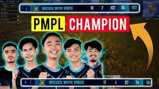 This match Made Wizzes With Vibes Champion || PMPL South Asia S4 Finals