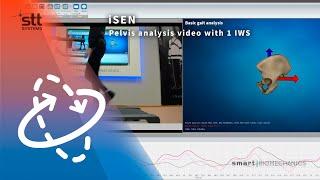 iSen | Pelvis analysis video with 1 IWS