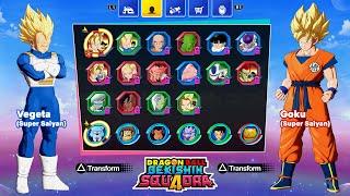 DRAGON BALL: Gekishin Squadra - FULL GAME (All Characters & Forms, Costumes, Attacks w/ Gameplay)