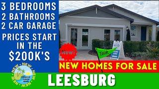 NEW Homes for Sale in Lake Denham Estates Leesburg Florida