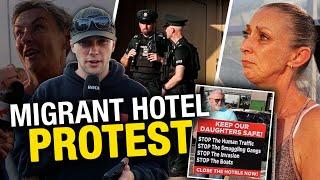 Northern Ireland protests against mass migration and alleged sexual assault spread to Bangor