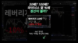 레버리지 청산 총 정리