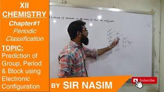 Electronic Configuration (XII-Chemistry)