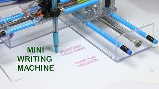 How To Make Mini Homework Writing Machine at Home