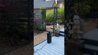Flame machine test - spray the fire