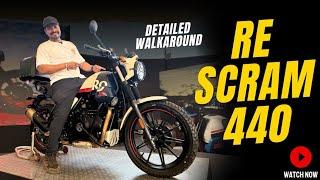 Royal Enfield Scram 440 | More Power, More Features | Detailed Walkaround