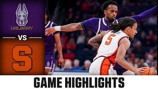 Albany vs. Syracuse Game Highlights | 2024-25 ACC Men's Basketball