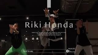 Riki Honda " hard to say / Crystal Kay "@En Dance Studio SHIBUYA