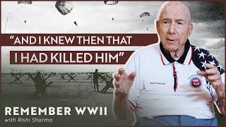 D-Day Paratrooper Describes Moment He First Killed A German Soldier In Trench Ambush | Remember WWII