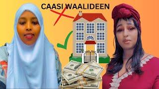 Gabar Cadaado oo ka jawaabtey iney hooyadeed wax siinin oo caasi waalideen tahay