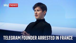 Telegram founder Pavel Durov arrested in France, reports say