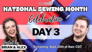 SewCreative LIVE: National Sewing Month Celebration | Day 3