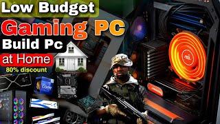How to build low budget gaming PC 2023 | low budget gaming PC | SSD, RAM Motherboard 80% discount