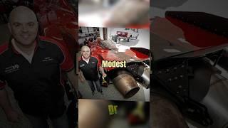 The dad who built an 18,000 HP jet car in his garage with no experience. #cars #car #shorts