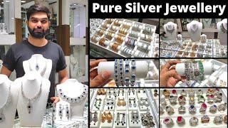 Pure Silver Jewellery | Silver Bridal Sets | Silver Bangles | Silver Earrings | Chandi Ki Jewellery