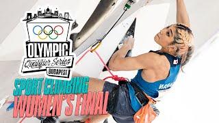 Women's Final Olympics Qualifier BUDAPEST 2024 || Boulder & Lead