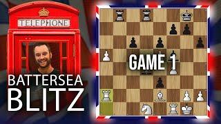 Battersea Blitz Chess Tournament: Julius Vasiliauskas vs. IM Bartholomew [Round 1]