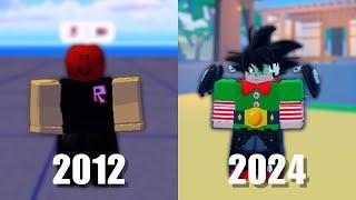 The Evolution of ROBLOX Dragon Ball Games! [2012-2024]