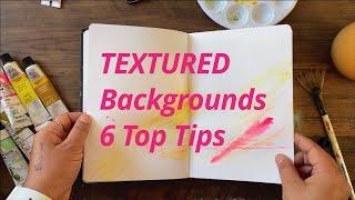 Create Textured Sketchbook Backgrounds: 6 Easy Tips