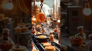 People making food in a bakery#new #ai#funny#animation#cooking#shorts#2025