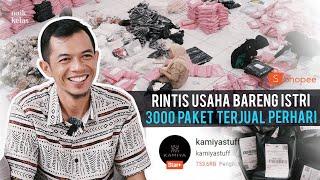 Sukses Dari Bisnis Online ! Rintis Usaha Bareng Istri Hingga Terjual 3000 Paket Perhari