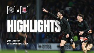 Cannon's curler earns City a point in the capital  | QPR 1-1 Stoke City | Highlights